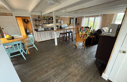 Fortune Harbour House | Ocean view saltbox style house