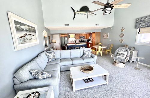 Indian Beach Condo | Oceanfront 2 bedroom 2 bath condo, beautifully decorated and maintained