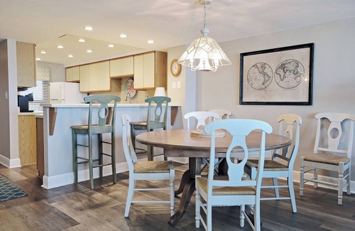 Litchfield by the Sea Condo | Oceanfront 2-story condo, direct ocean view, 2 balconies, 2 king beds, pool
