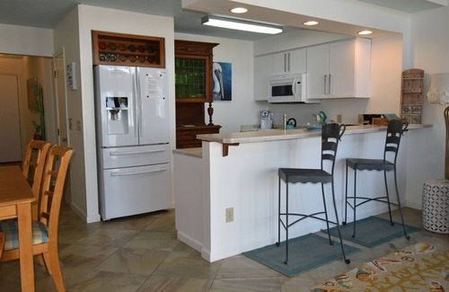 Kure Beach Condo | Oceanfront first floor condo with large deck. Indoor and Outdoor pools.