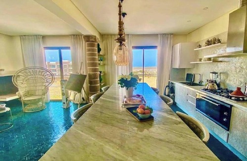 Marrakesh-Tensift-El Haouz Apartment | Oceanfront Luxury 2-Bed Apartment 360 Sea Views