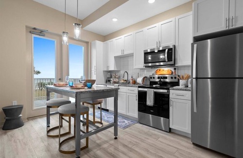 Seabreeze Park Condo | Oceanfront Oasis Daytona Beach 2BR/2BA - Road View - Unit 201