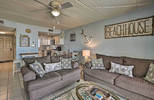 Ormond-by-the-Sea Condo | Oceanfront Ormond Beach Getaway w/Balcony!