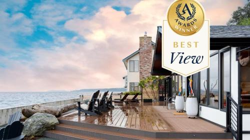 Bells Beach House | Oceanfront w Game Room Fire Pit Panoramic Views Angels Landing by AvantStay