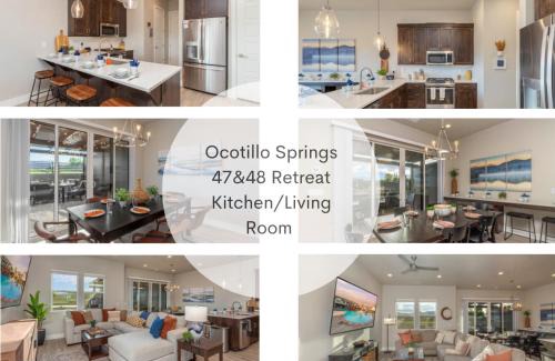 Ivins House | Ocotillo Springs Resort 47 and 48 Retreat Connected homes sleeps 31 guest Private Pool & Hot Tub