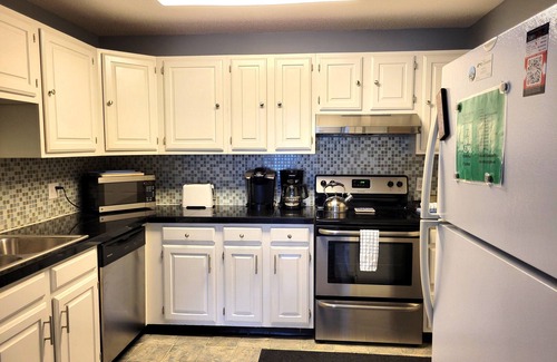 Bartlett Condo | Official Seasons RMC Condo 17E - 1 bedroom + Loft - sleeps 8 - Dog Fees
