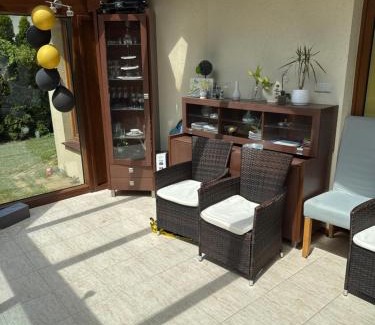 Tczew House | Ogród zimowy i salon