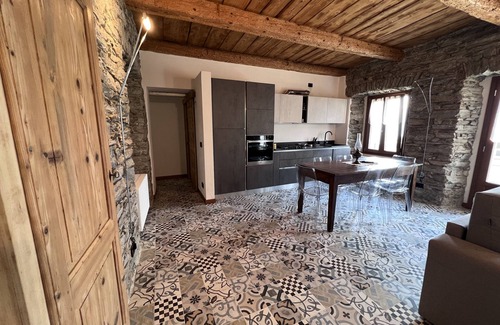 Montecrestese Apartment | Old apartment in historic village, renovated. Close to beautiful routes