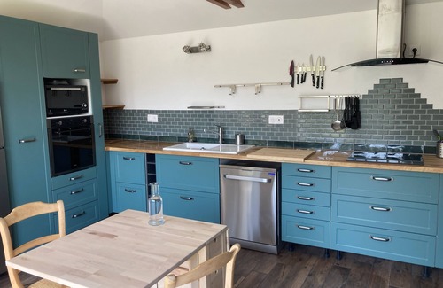 Montfarville House | Old converted barn 10 minutes' walk from the sea