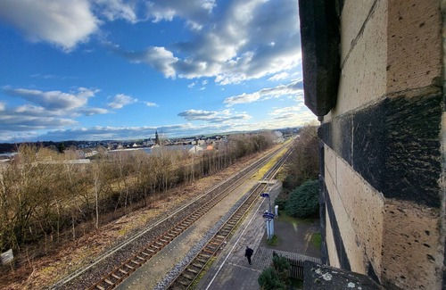 Verbandsgemeinde Pellenz Apartment | Old train station Kruft shines in new splendor (10 guests) - Price may vary