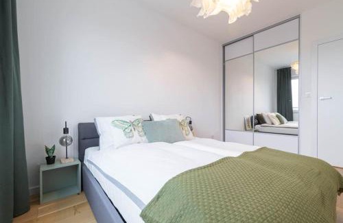 Katowice Apartment | Olive Tree Apartment - Klimatyzacja - Air conditioning-self-check-in