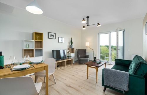 Nowe Miasto Apartment | One-Bedroom Apartment|Starołęcka 42c/35