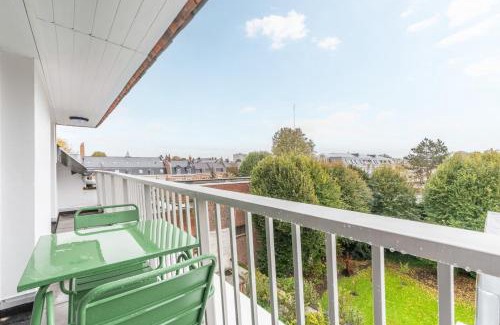 Old Lille Apartment | One bedroom apartment with balcony and a view