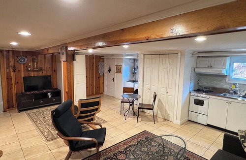 North Cleveland Park Apartment | One Bedroom-Basement Apartment with Private Entrance