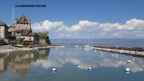 Yvoire House | Opaline Yvoire Terrasse avec vue sur le Lac Léman