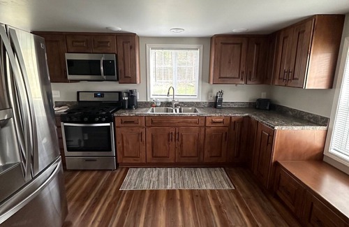 Big Rapids House | Open Concept Wooded Retreat Along the Muskegon River - Fishing, Boating, Ferris