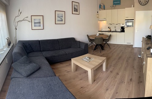 Callantsoog Apartment | Opposite the entrance to the beach, internet, private parking.Energy Label D