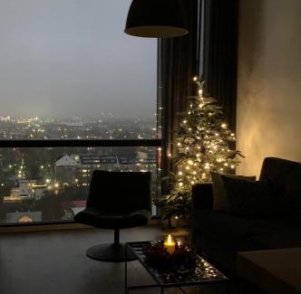 Tallinn Apartment | Orange Apartments Tower & Free Parking