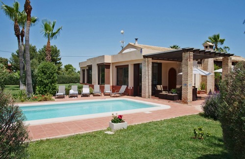 Elche Ski Chalet | Organic farm, with herbs, vegetables ,fruits trees etc and pool