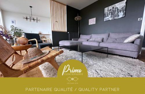 La Madeleine Apartment | Orléans proche bord de Loire - Appartement 2 chambres avec grand balcon - Le Panoramique Orléanais