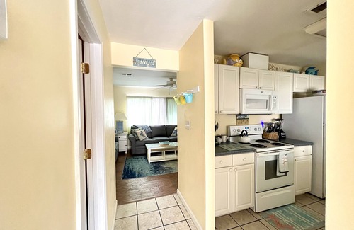 Sugar Beach House | Our Beach Home/Gulf Front complex/Heated Pool in pool season/Private beach
