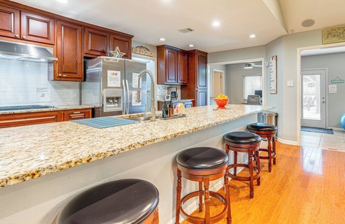 McNeil House | Outdoor Entertainment Space: Austin Family Home