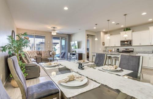 Montecito in Estrella House | Outdoor Oasis with Pool and Spa Goodyear Getaway
