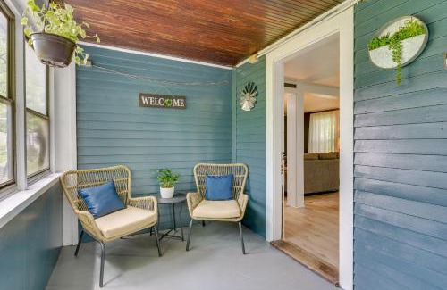 Claremont Apartment | Outdoorsy Oasis with Screened Porch in Claremont