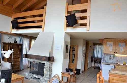 St. Luc Apartment | Outside : 4 rooms apartment with south balcony, for 5 people -Inside : approx. ? sqm, living with fi