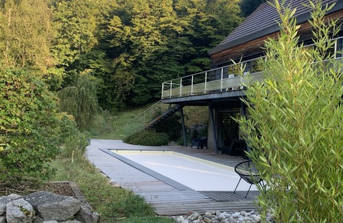 Husseren-Wesserling Ski Chalet | OUTSTANDING CONTEMPORARY CHALET IN A BRIGHT QUIET