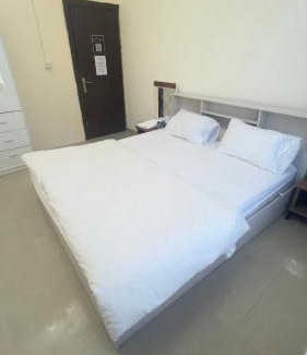 Ajman House | P3) Fantastic Seaview Room with shared bath inside 3bedroom apartment