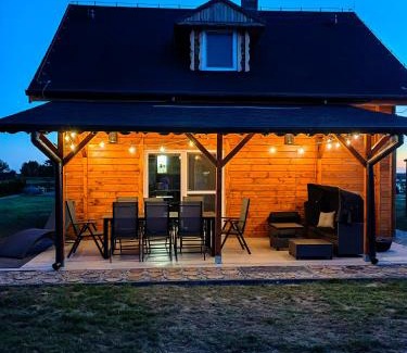 Gasawa House | Pałuckie Chaty domek z balia i sauną widok na jezioro