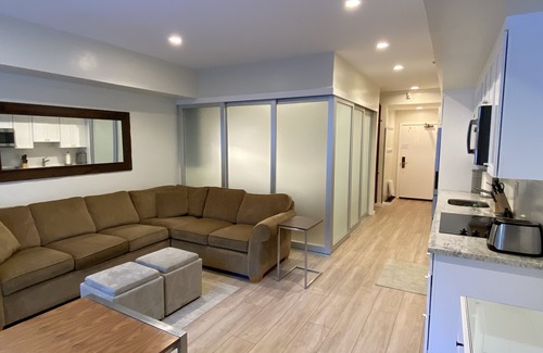 Olympic Valley Condo | Palisades Tahoe Lodge: Remodeled slopeside condo w/kitchenette &/Ski Area View