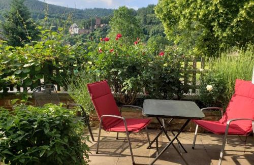 Miltenberg Apartment | Panorama-Blick Miltenberg, 3 Pers., zentr., am Main, Terrasse, Bootverleih, P