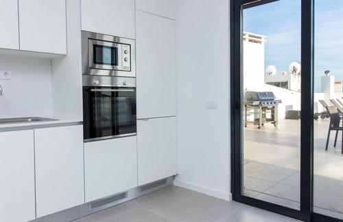 Olhos D'Agua Apartment | Panoramic N Apartment | Rooftop Pool & Sea View & BBQ