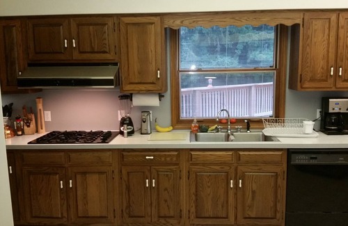 Norton Shores Apartment | Paradise Cove Main 5 Br/2 Baths ~ Sleeps Up To 24 ~ Pond, WIFI, Central AC