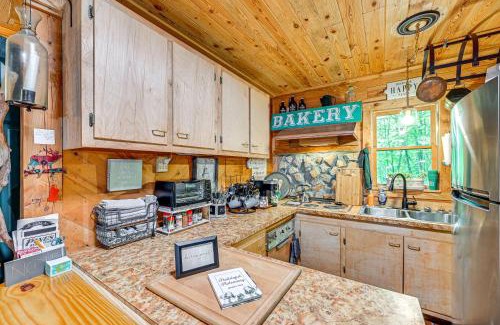 Roaring Gap House | Patio and Fire Pit Charming Cabin in Roaring Gap!