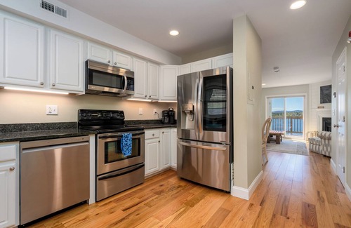 Laconia Condo | Paugus Bay Chalet: Renovated Condo with Prime Lake Winni Location!