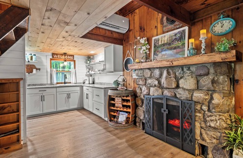 Granville Cottage | Peaceful 2-bedroom, 1-bath cottage with private waterfall on a spring fed creek.