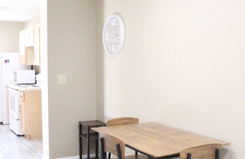 Lake City Apartment | Peaceful and one block from city square!