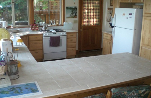 Roche Harbor House | Peaceful Bayside Home the Woods - Sleeps 6 people, 8 max.