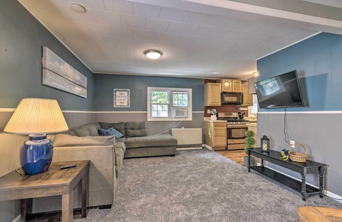 Ovid Apartment | Peaceful Finger Lakes Apartment with Patio!