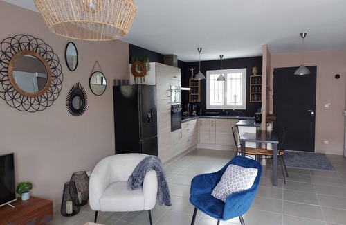 Montelimar House | Peaceful house, 3 air-conditioned bedrooms upstairs, private pool, enclosed garden