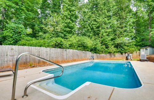 Winder House | Peaceful Monroe Home with Private Pool, Pet Friendly