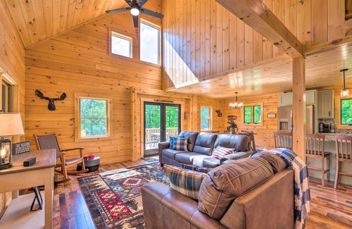North Haverhill Cabin | Peaceful North Haverhill Haven w/Wood Fire Pit