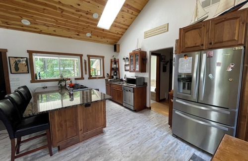 Two Rivers Cabin | Peaceful Parkside Retreat with AC and WIFI…just steps away from Lake Michigan