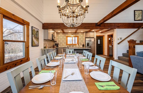 Massanutten House | Peaceful screened porch, newly added fireplace!