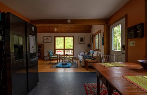 Cochecton House | Peaceful woodsy retreat with stream and hiking on property/near Bethel Woods