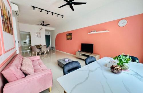 Taman Bukit Mewah Apartment | Peachy Poolview Paradise @ Paradigm Mall *10-12pax