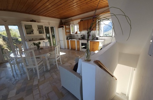 Egira House | Peloponnese Hideout - white house with fantastic sea view and pet-friendly!